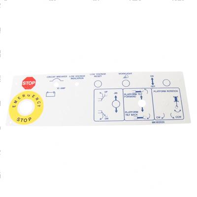 Picture of Decal - Upper Control Box