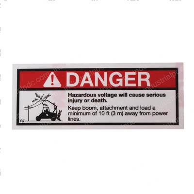 Picture of Decal- Electrical Hazard Warni
