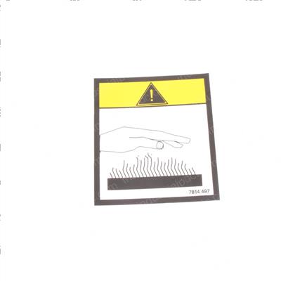 Picture of Decal - Warning Heat