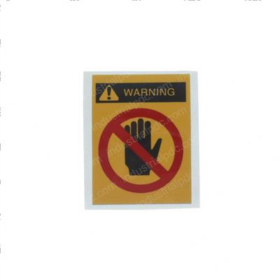 Picture of Decal - Warning
