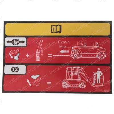 Picture of Decal - Motor Release