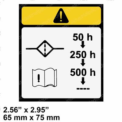 Picture of Filter Change Decal