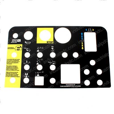 Picture of Decal Platform Control Panel