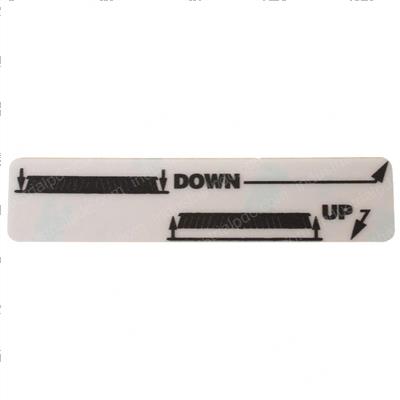 Picture of Decal - Control Panel Brush