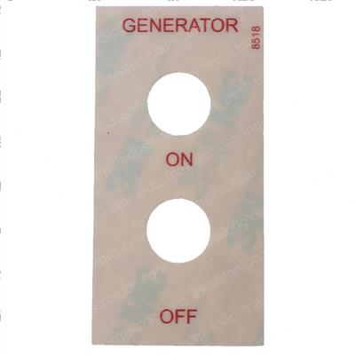 Picture of Decal - Generator Option