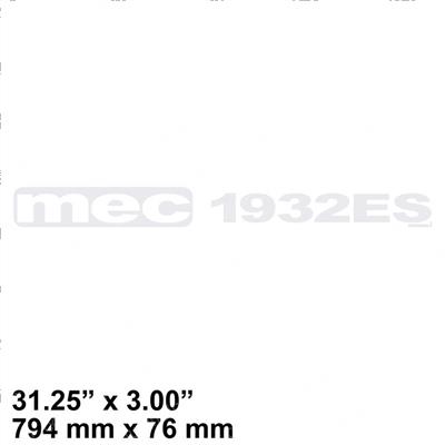 Picture of Decal - Mec 1932es
