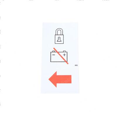 Picture of Decal - Batt Disclock Narrow