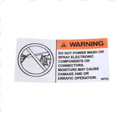 Picture of Decal - Elect Moisture Warning