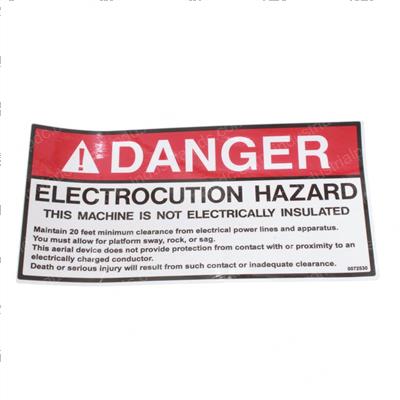 Picture of Decal - Electrical Hazard A80