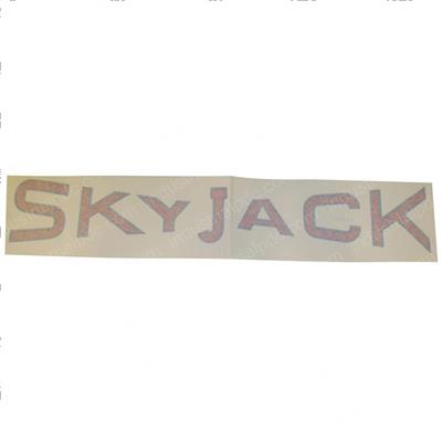 Picture of Label Skyjack Smaller