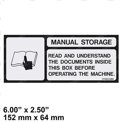 Picture of Decal - Manual
