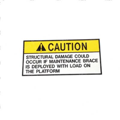 Picture of Decal - Caution Structural Dam