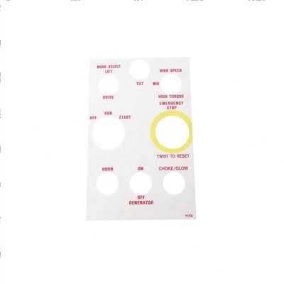 Picture of Decal - Lower Controls X72 Df