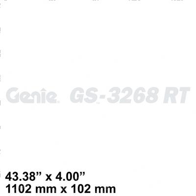 Picture of Decal Cosmetic Genie Gs-3268rt