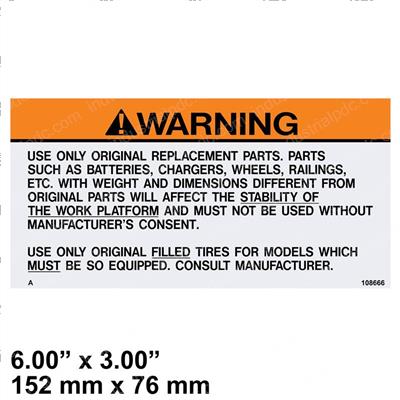 Picture of Decal - Caution
