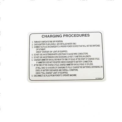 Picture of Decal - Battery Charge