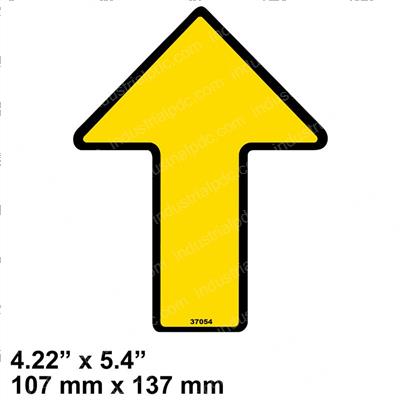 Picture of Decal - Arrow Yellow