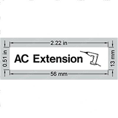 Picture of Decal Ac Extension