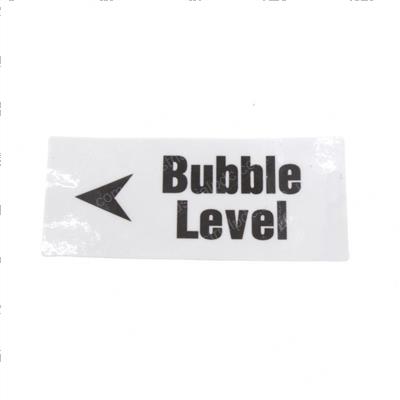 Picture of Decal - Bubble Level