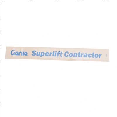 Picture of Decal Genie Superlift Contract