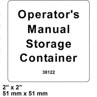 Picture of Decal -  Om Storage