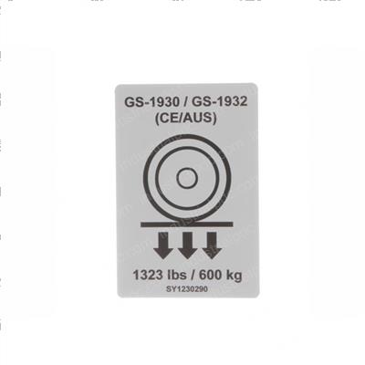 Picture of Decal - Wheel Load
