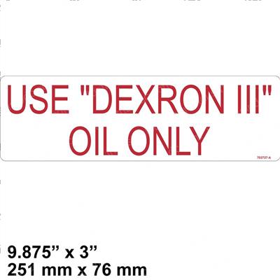 Picture of Label Atf Only