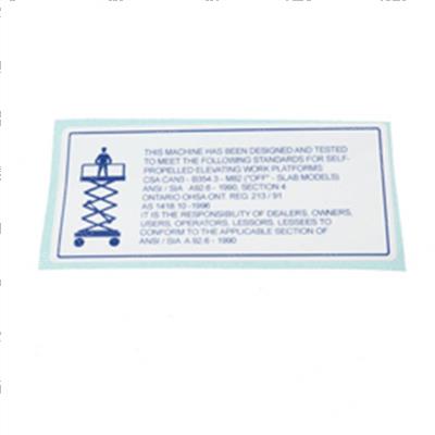 Picture of Label Off Slab