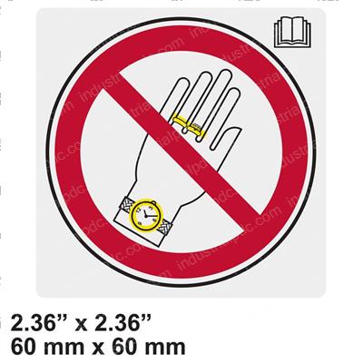 Picture of Decal - Warning Do Not Wear J