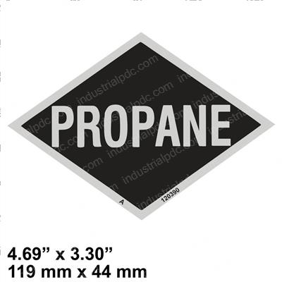 Picture of Decal - Propane (d/F)