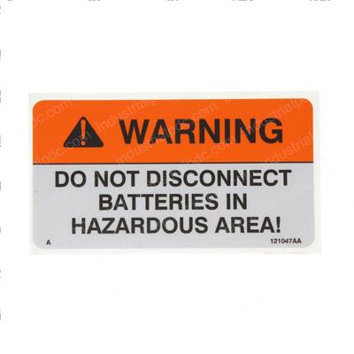 Picture of Label Do Not Disconnect