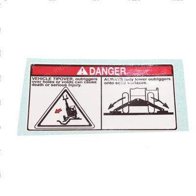 Picture of Decal Outrigger Contact Domest