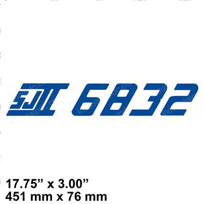 Picture of Label-Sjii 6832