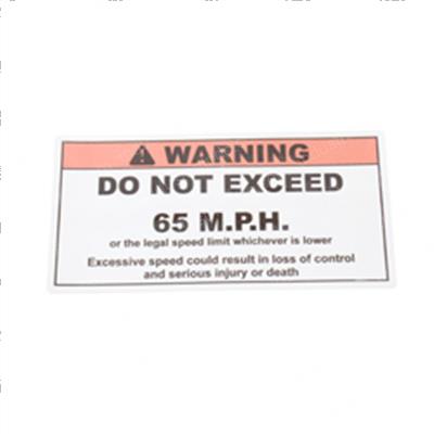 Picture of Decal Speed Limit