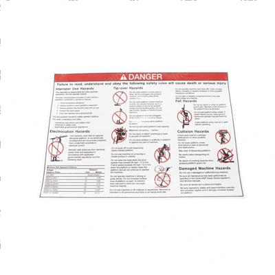 Picture of Decal Danger-General Safety