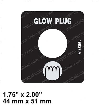 Picture of Decal Option Glow Plugs