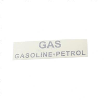 Picture of Decal Gas (brown)