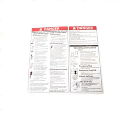 Picture of Decal General Safety/Operation
