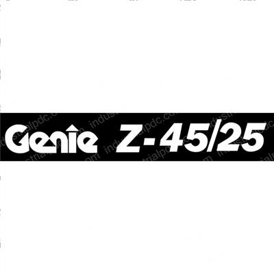 Picture of Decal - Cosmetic Z-45 Z-25