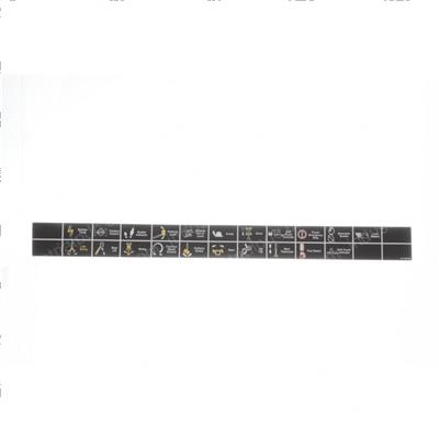 Picture of Decal - Upper Controls