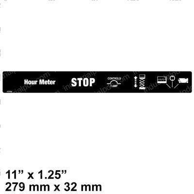Picture of Decal - Ground Control Panel