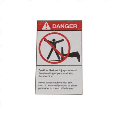 Picture of Decal - Not a Man Lift