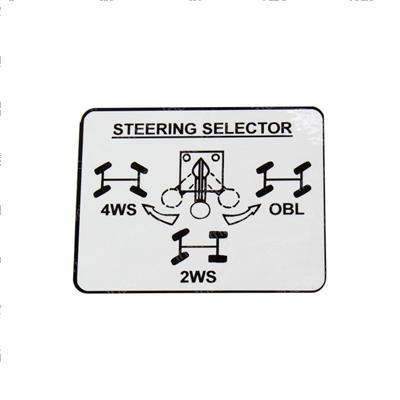 Picture of Decal  Steering Selector