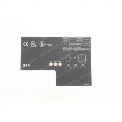 Picture of Decal - Charger Control Panel
