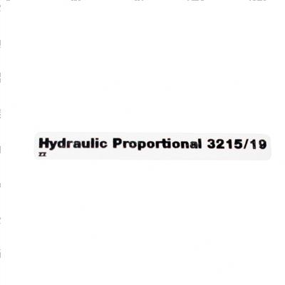 Picture of Decal - Hydraulic