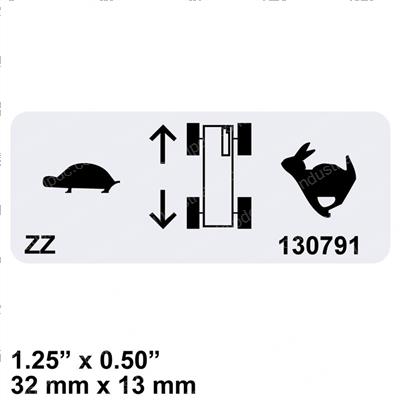 Picture of Decal - Range Hi/Low