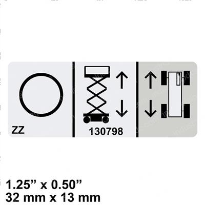 Picture of Decal - Off/Lift/Drive