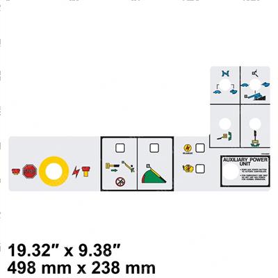Picture of Decal - Upper Control Box