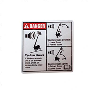 Picture of Tipover Hazard Decal