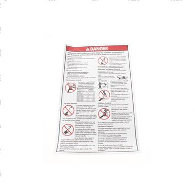 Picture of Decal General Safety Tall